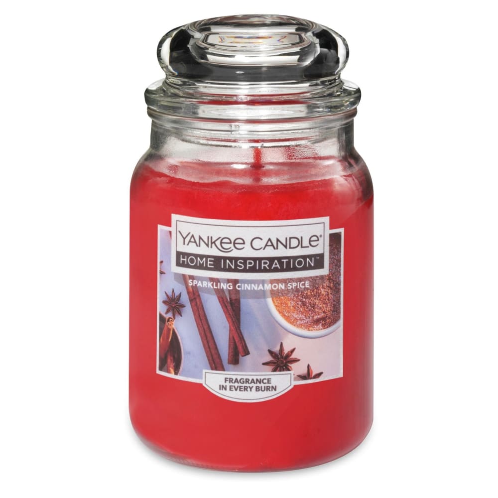 Yankee Candle Jar Candle 19 oz. - Sparkling Cinnamon Spice - Yankee Candle