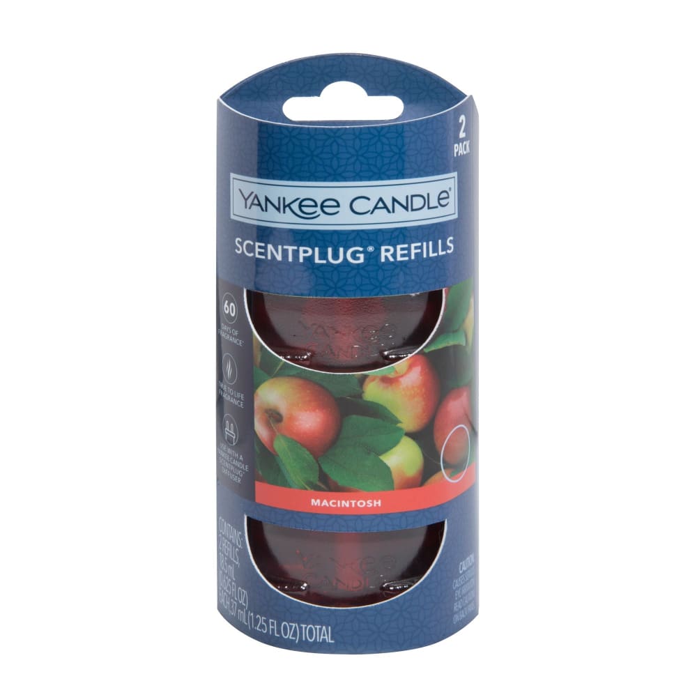 Yankee Candle Plug Refill Set 2 pc. - Macintosh Scent - Yankee Candle