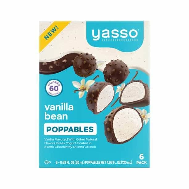 Yasso Grocery > Chocolate, Desserts and Sweets > Ice Cream & Frozen Desserts YASSO: Poppables Vanilla, 6 pk