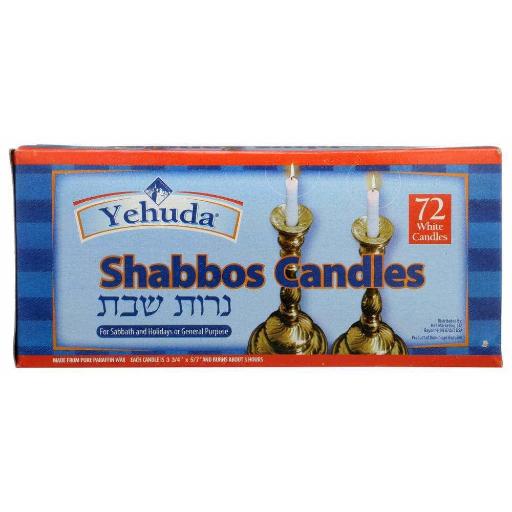 Yehuda Yehuda Candle Sabbath, 72 pc
