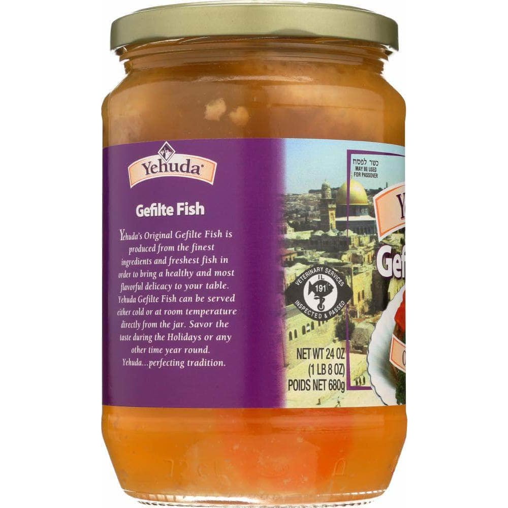 Yehuda Yehuda Gefilte Fish Original, 24 oz