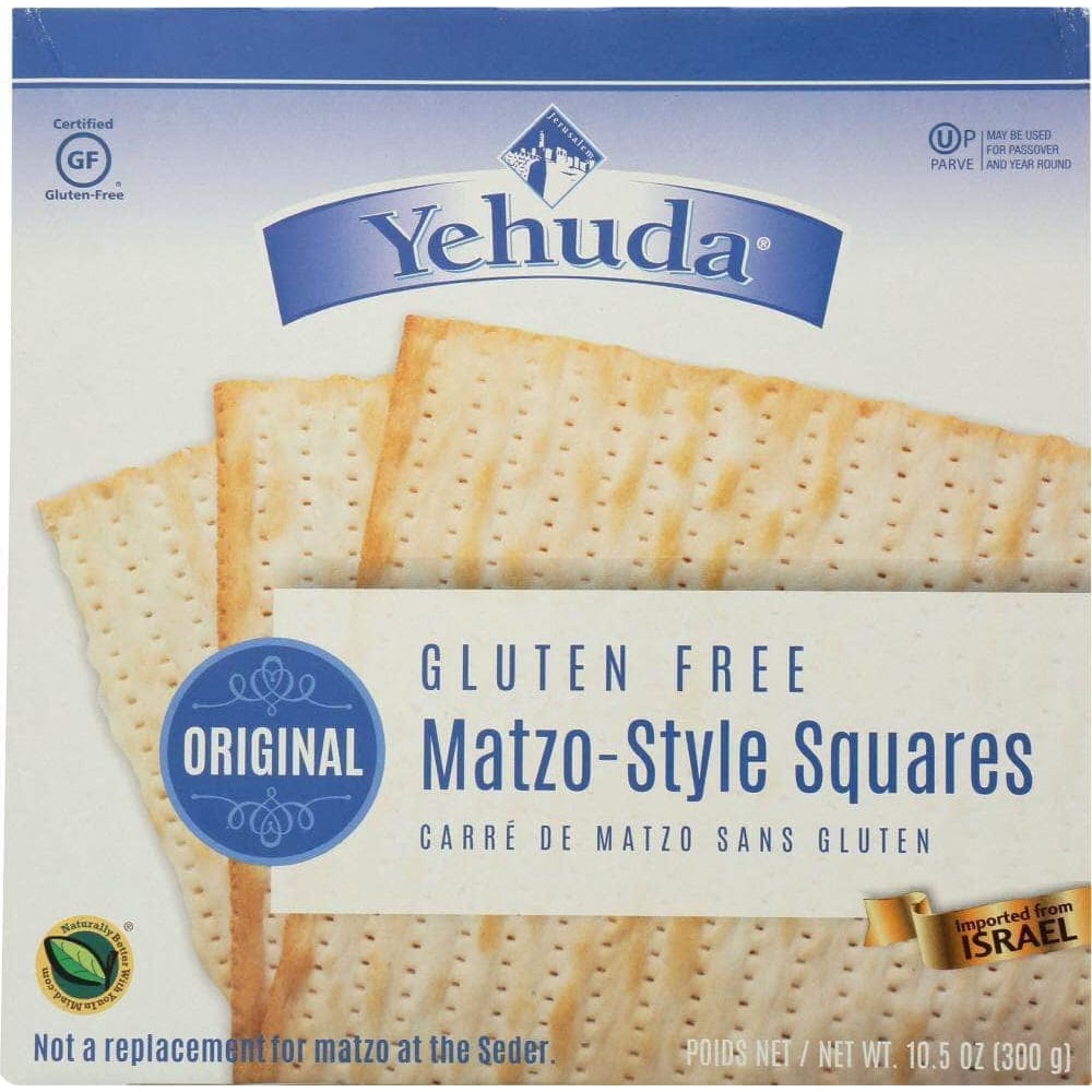 Yehuda Yehuda Gluten Free Matzo-Style Squares, 10.5 oz