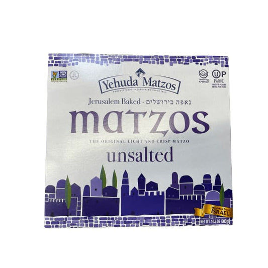 Yehuda Yehuda Unsalted Matzo Thins, 10.5 oz