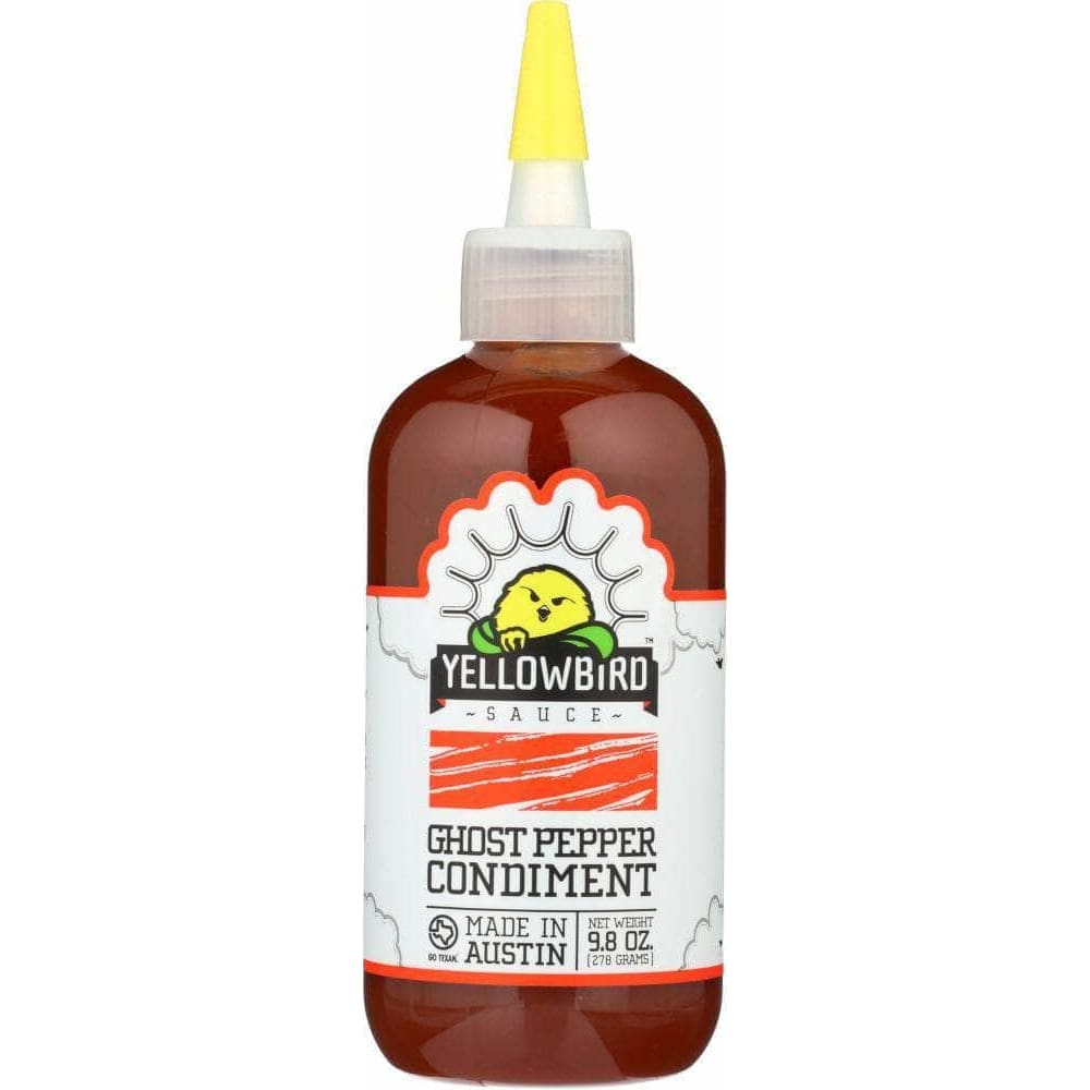 Yellowbird Yellowbird Sauce Condiment Ghost Pepper, 9.8 oz