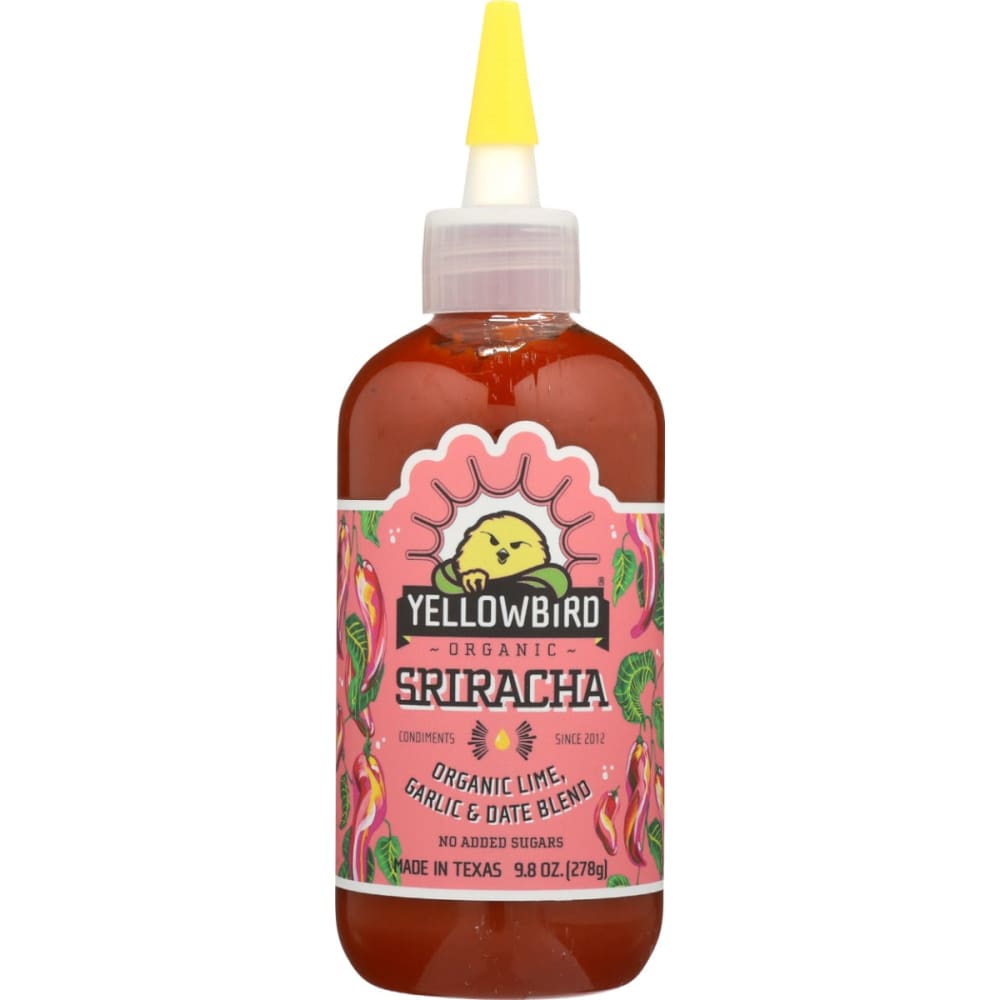 YELLOWBIRD SAUCE: Condiment Sriracha 9.8 OZ (Pack of 3) - Condiments - YELLOWBIRD SAUCE
