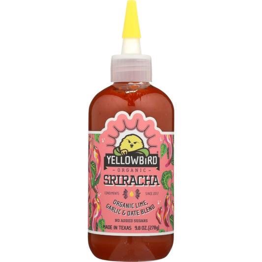 YELLOWBIRD SAUCE: Condiment Sriracha 9.8 OZ (Pack of 3) - Condiments - YELLOWBIRD SAUCE