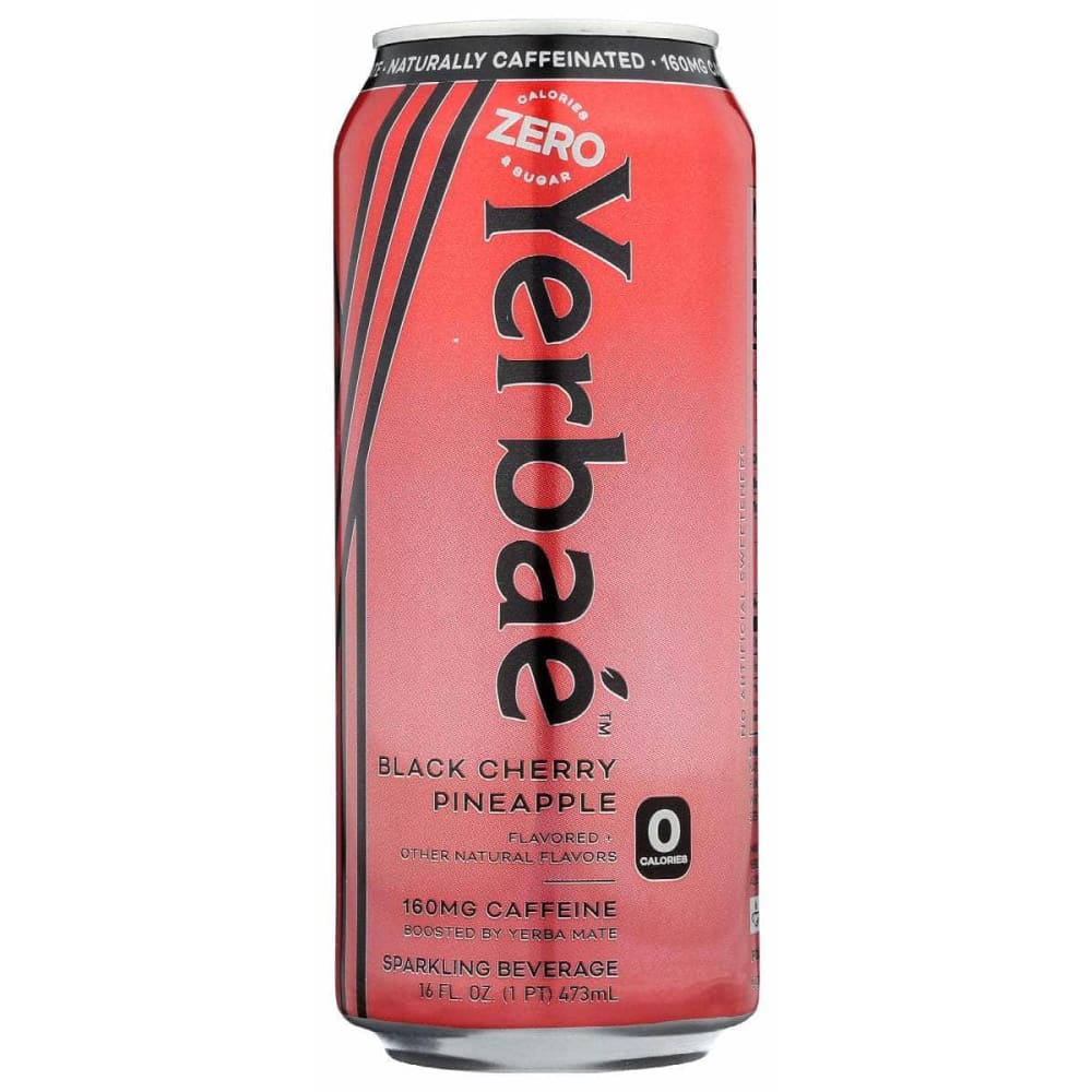 YERBAE YERBAE Black Cherry Pineapple Sparkling Water, 16 fo
