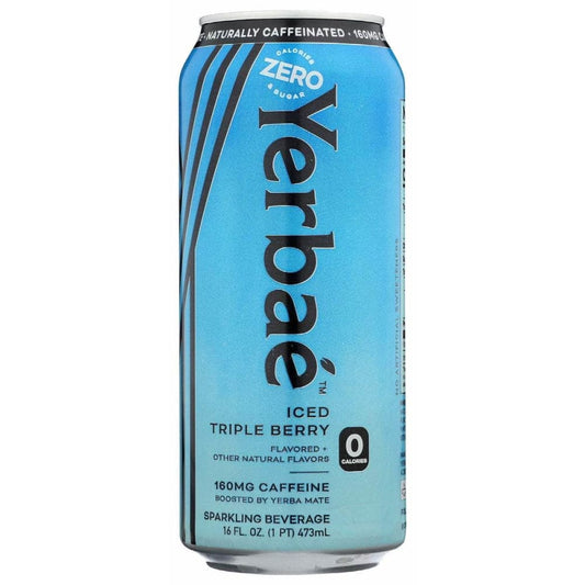YERBAE YERBAE Iced Triple Berry Sparkling Water, 16 fo