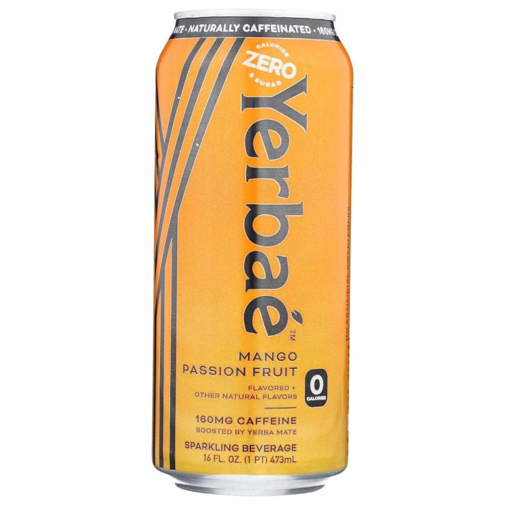 YERBAE YERBAE Mango Passion Fruit Sparkling Water, 16 oz