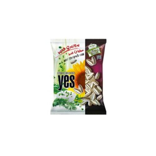 YES Roasted Sunflowers with Sourcream& Onion Flavor Spices 5.29 oz. (150 g.) - Yes
