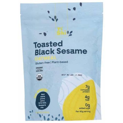 YISHI Grocery > Breakfast > Breakfast Foods YISHI: Oatmeal Black Sesame Tstd, 11.3 oz