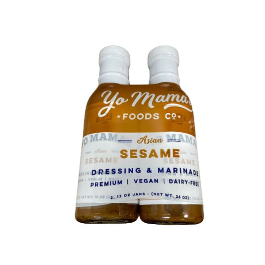 YO Mama’s Asian Sesame Dressing & Marinade 2 x 13 oz. - YO Mama’s