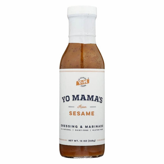 YO MAMAS FOODS YO MAMAS FOODS Asian Sesame Dressing And Marinade, 13 oz