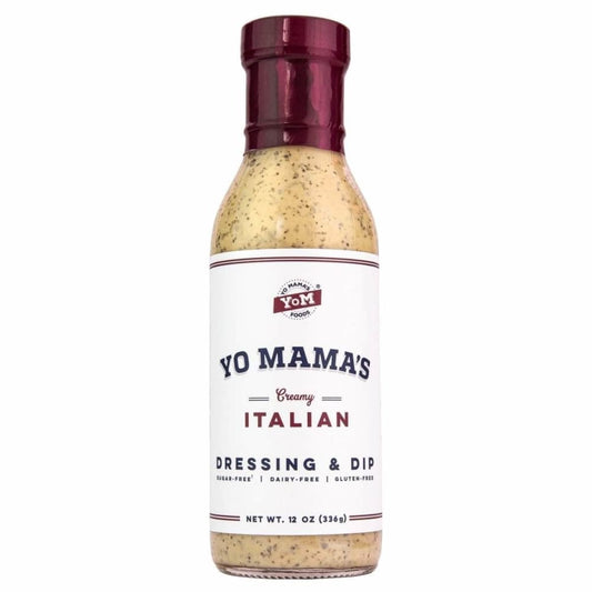 YO MAMAS FOODS Yo Mamas Foods Dressing Italian, 12 Oz