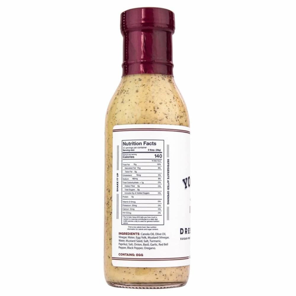 YO MAMAS FOODS Yo Mamas Foods Dressing Italian, 12 Oz