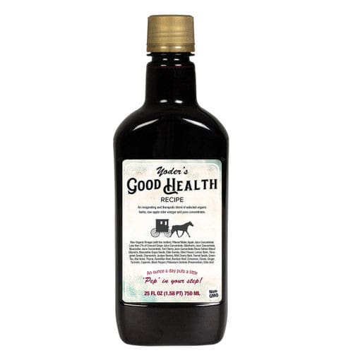 Yoder’s Yoder’s Good Health Recipe Tonic 12.5oz (Case of 12) - Free Shipping Items/Bulk Organic Foods - Yoder’s