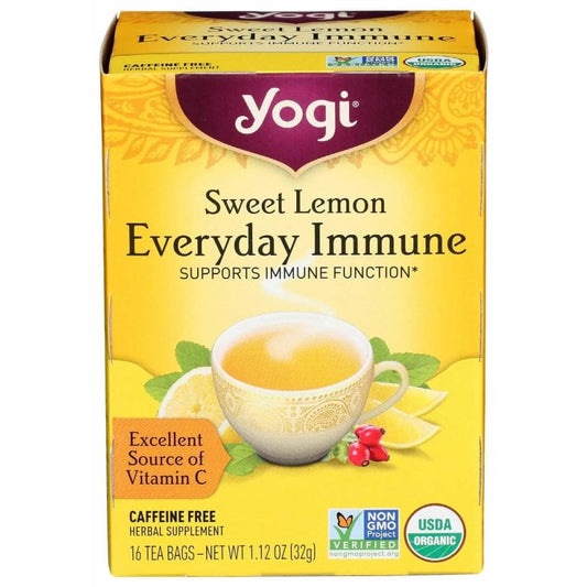 YOGI TEAS Yogi Teas Sweet Lemon Tea Organic, 16 Bg