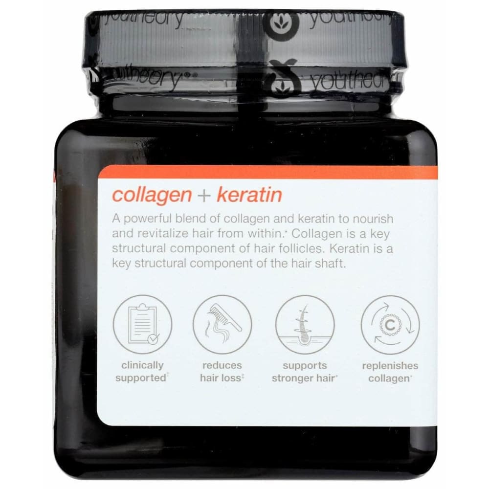 YOUTHEORY Youtheory Collagen Hair Mini Tb, 120 Tb