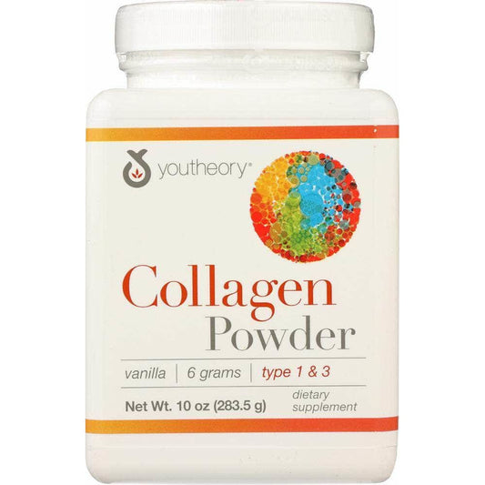 YOUTHEORY Youtheory Collagen Powder Vanilla, 10 Oz