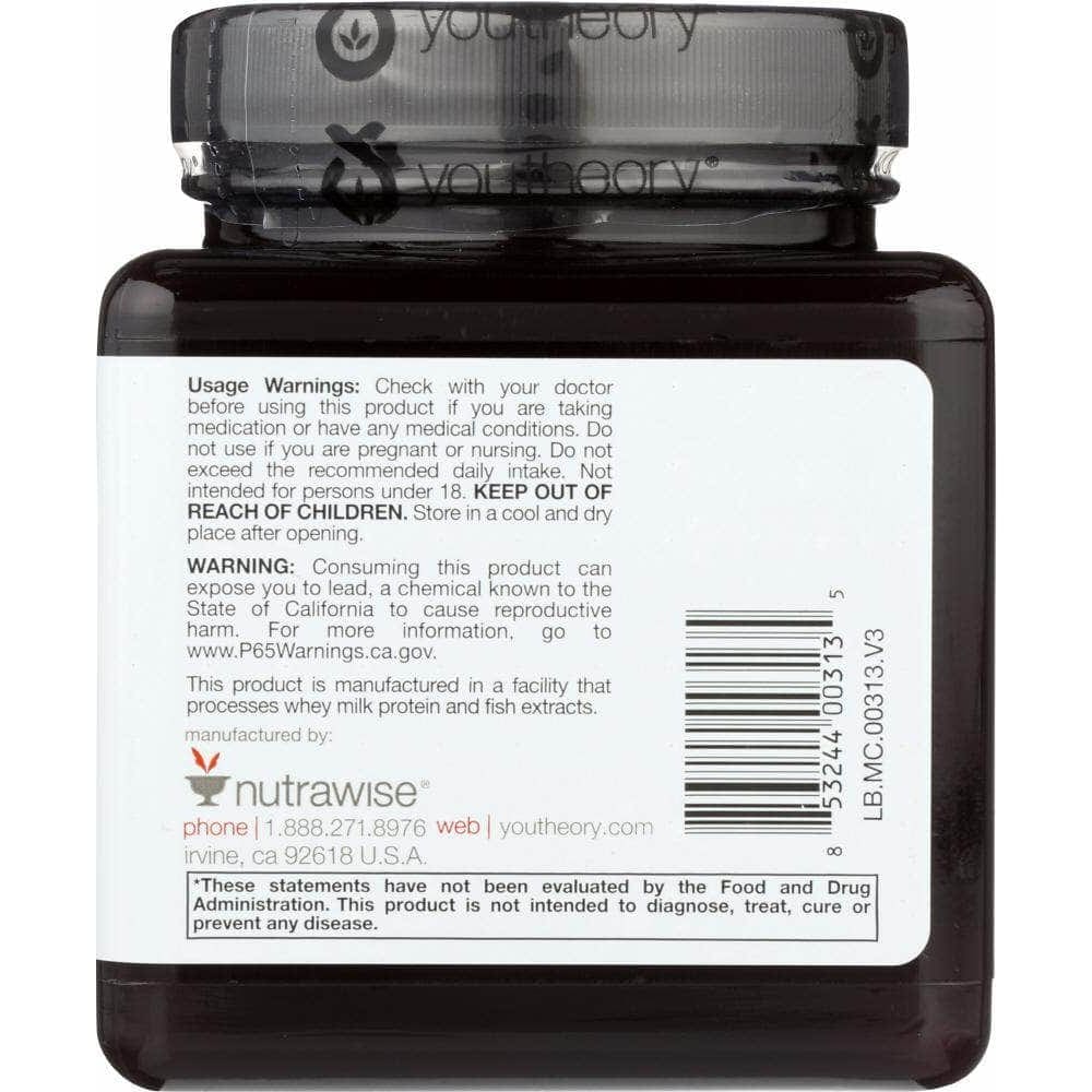 YOUTHEORY Youtheory Marine Collagen Advanced Formula Type 1 & 3, 160 Tablets
