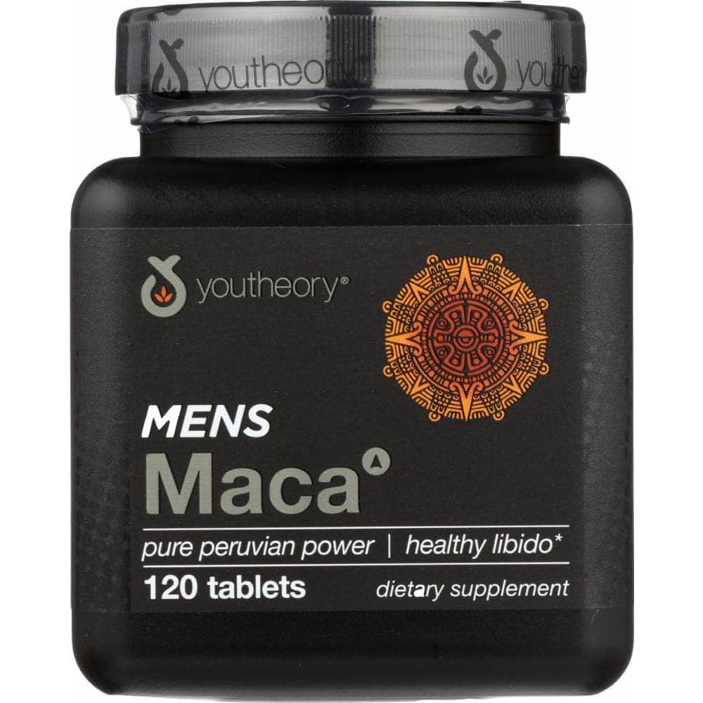 YOUTHEORY Youtheory Men'S Maca, 120 Tb