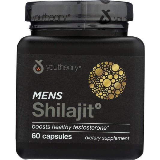 YOUTHEORY Youtheory Mens Shilajit, 60 Cp