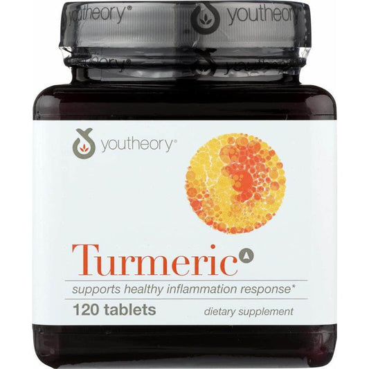 YOUTHEORY Youtheory Turmeric Advanced, 120 Tb