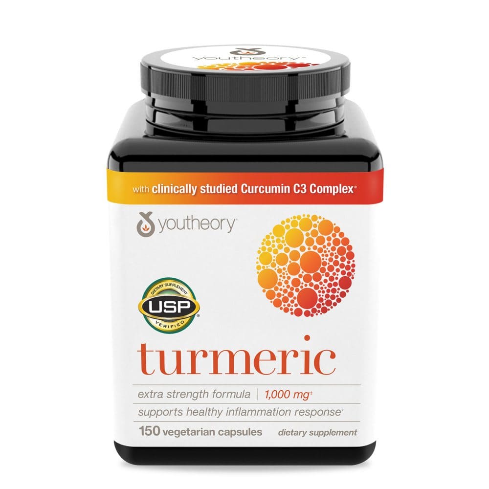 Youtheory Turmeric Extra Strength Capsules (150 ct.) - Health & Beauty Instant Savings - Youtheory