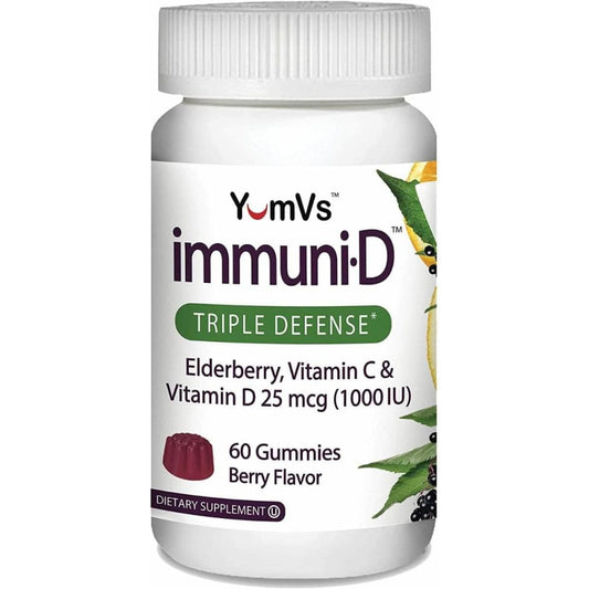 YUM VS Yum Vs Immune 3X Defense Gummy, 60 Ea