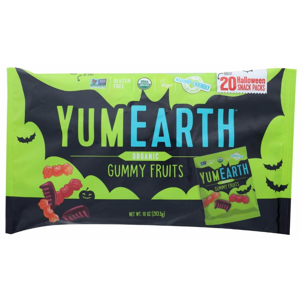 YUMEARTH YUMEARTH Candy Gmy Frt Hlwn Og, 10 oz