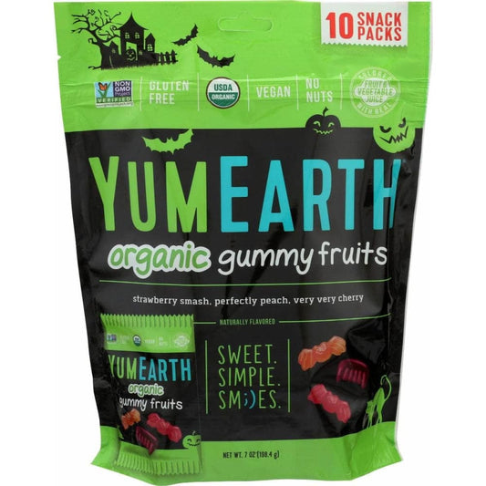 YUMEARTH YUMEARTH Halloween Organic Gummy Fruits, 8.73 oz