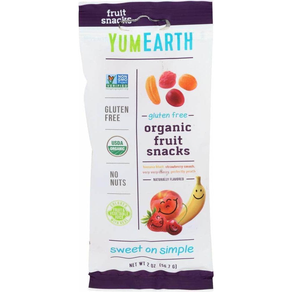 Yummy Earth Yummy Earth Organic Fruit Snack 4 Flavors, 2 oz