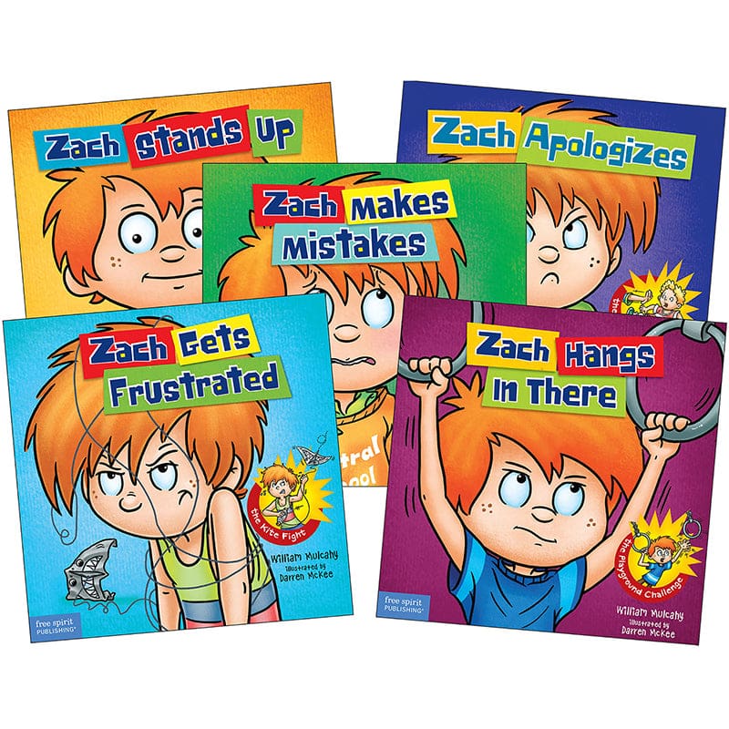 Zack Rules 5 Book Set - Self Awareness - Shell Education
