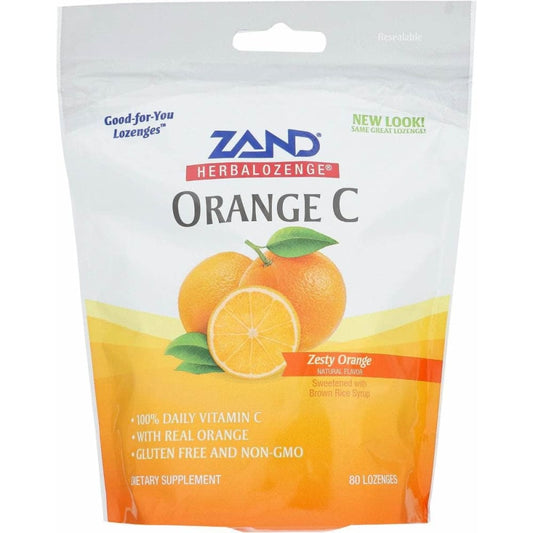 ZAND ZAND Herbal Lozenge Orange, 80 pc