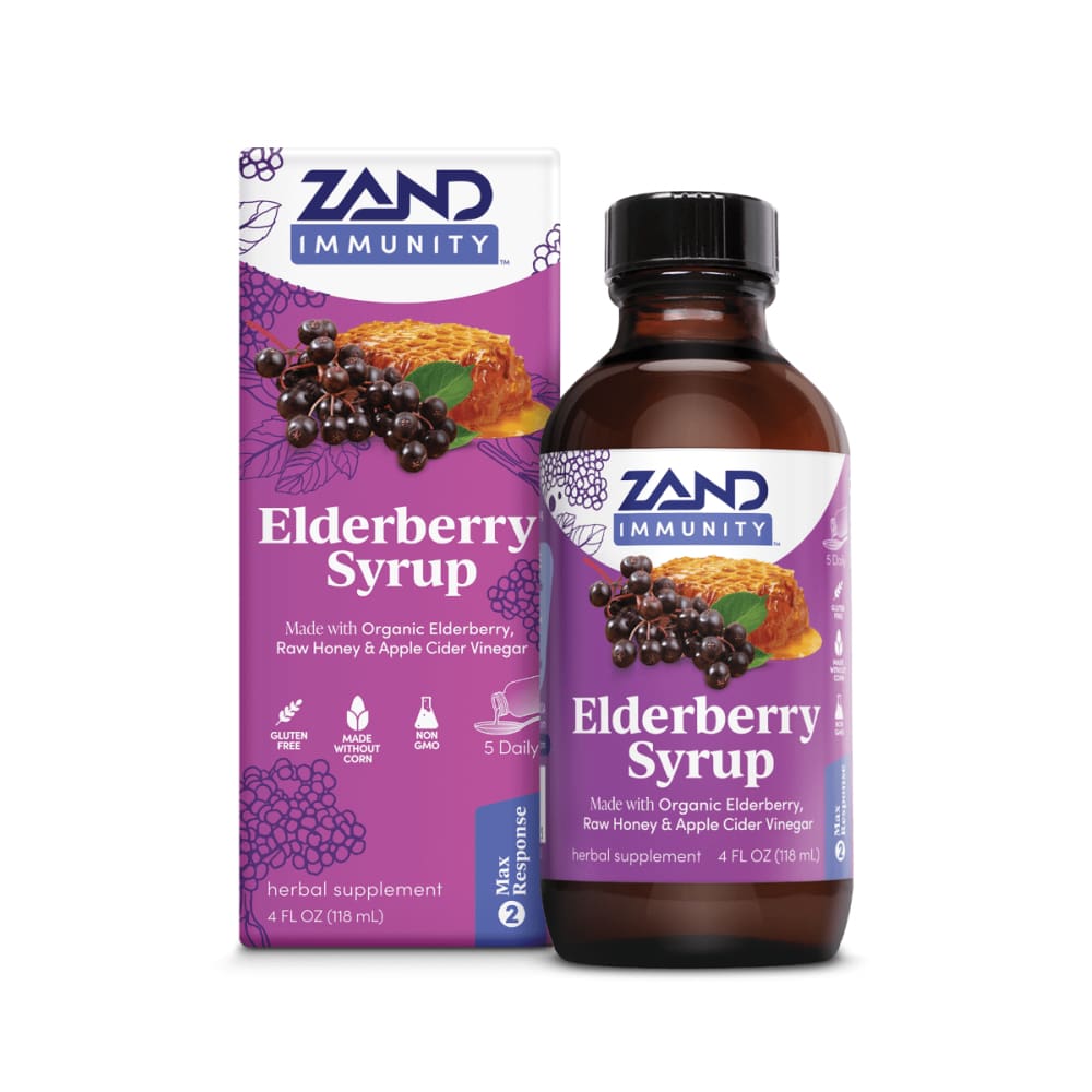 ZAND ZAND Immunity Syrup Elderberry, 4 oz