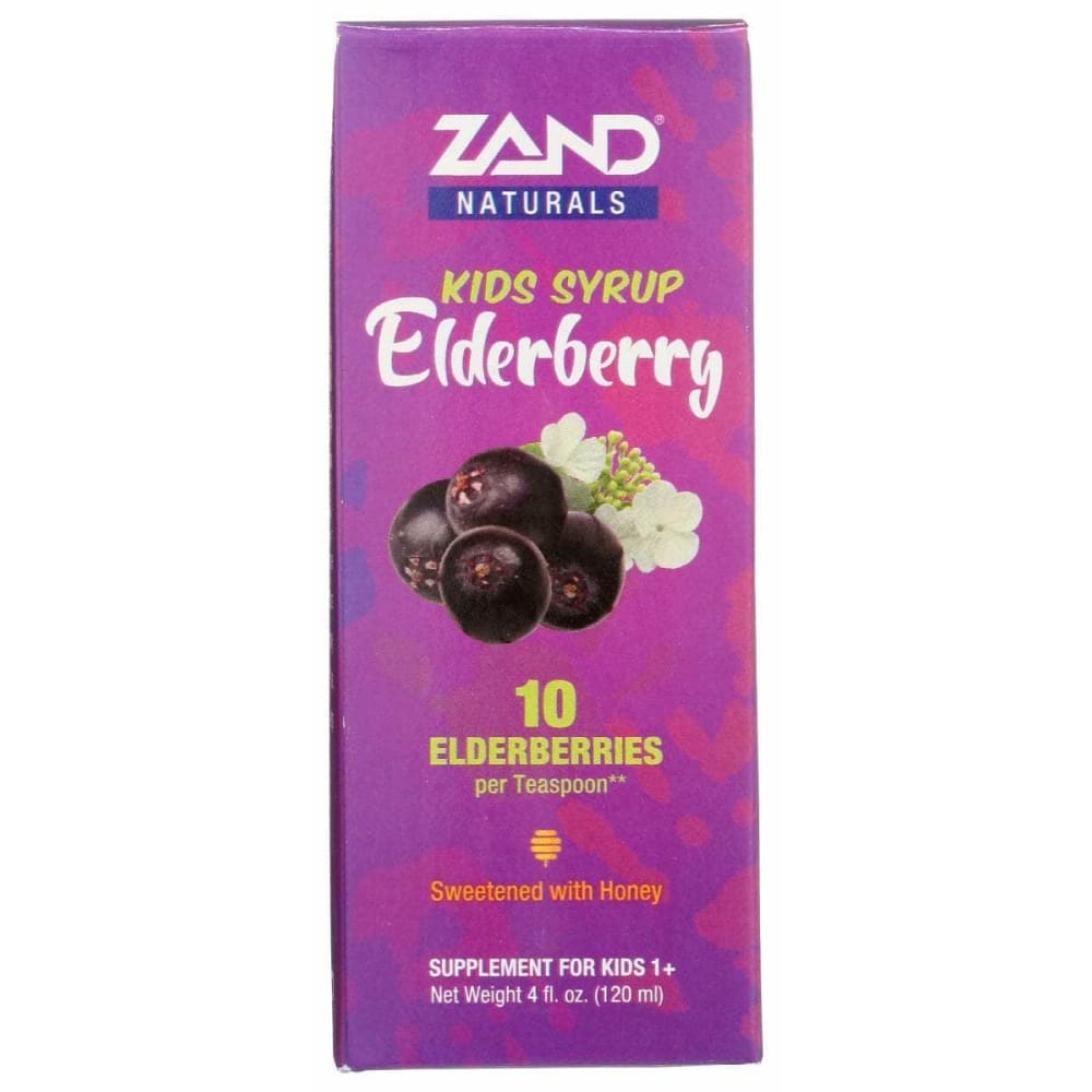 ZAND ZAND Kids Elderberry Honey, 4 fo