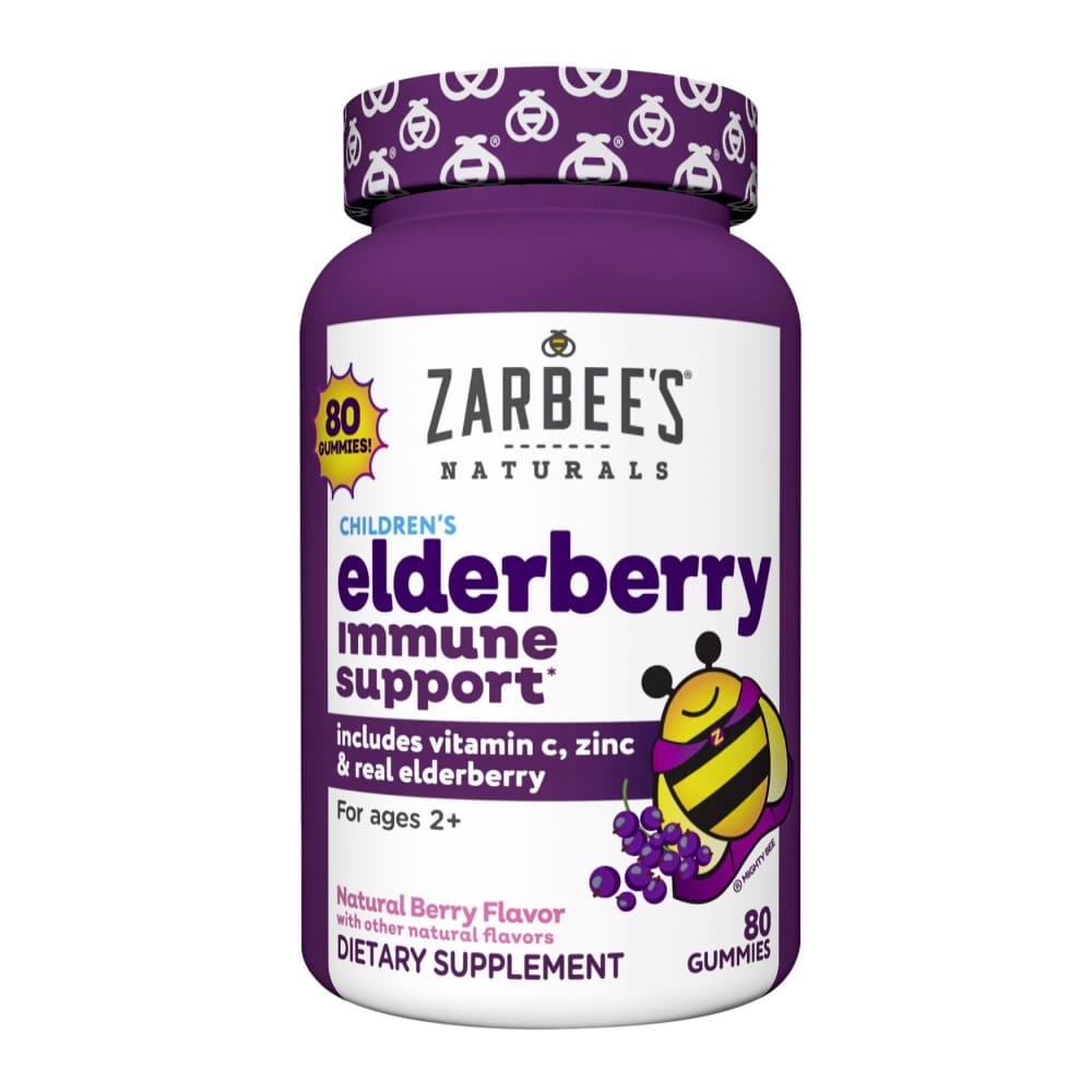 Zarbee’s Children’s Elderberry Gummies 80 ct. - Zarbee’s
