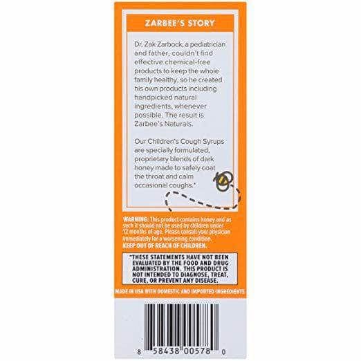 ZARBEES Zarbees Syrup Cough Children'S Day And Night Grape, 4 Fo