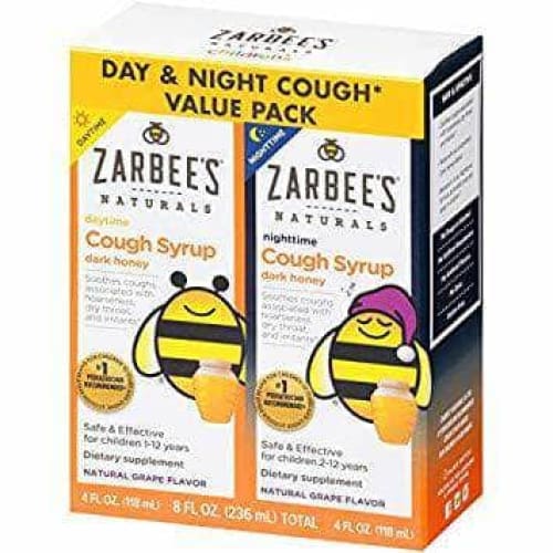 ZARBEES Zarbees Syrup Cough Children'S Day And Night Grape, 4 Fo