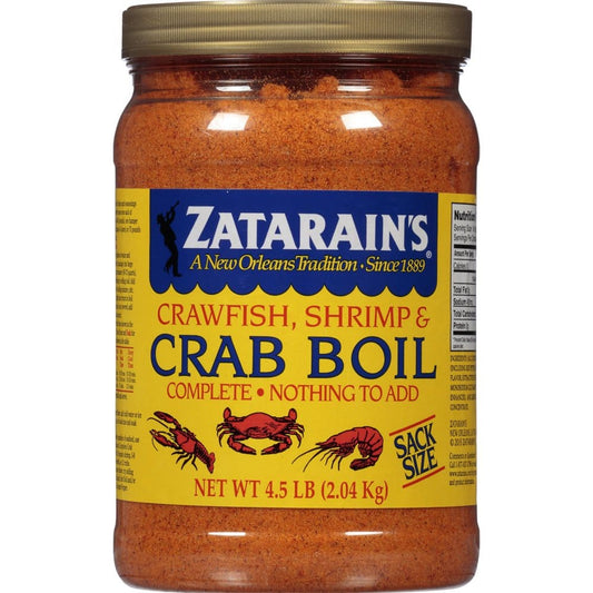 Zatarain’s Crawfish Shrimp and Crab Boil (4.5 lbs.) (Pack of 2) - Baking - Zatarain’s
