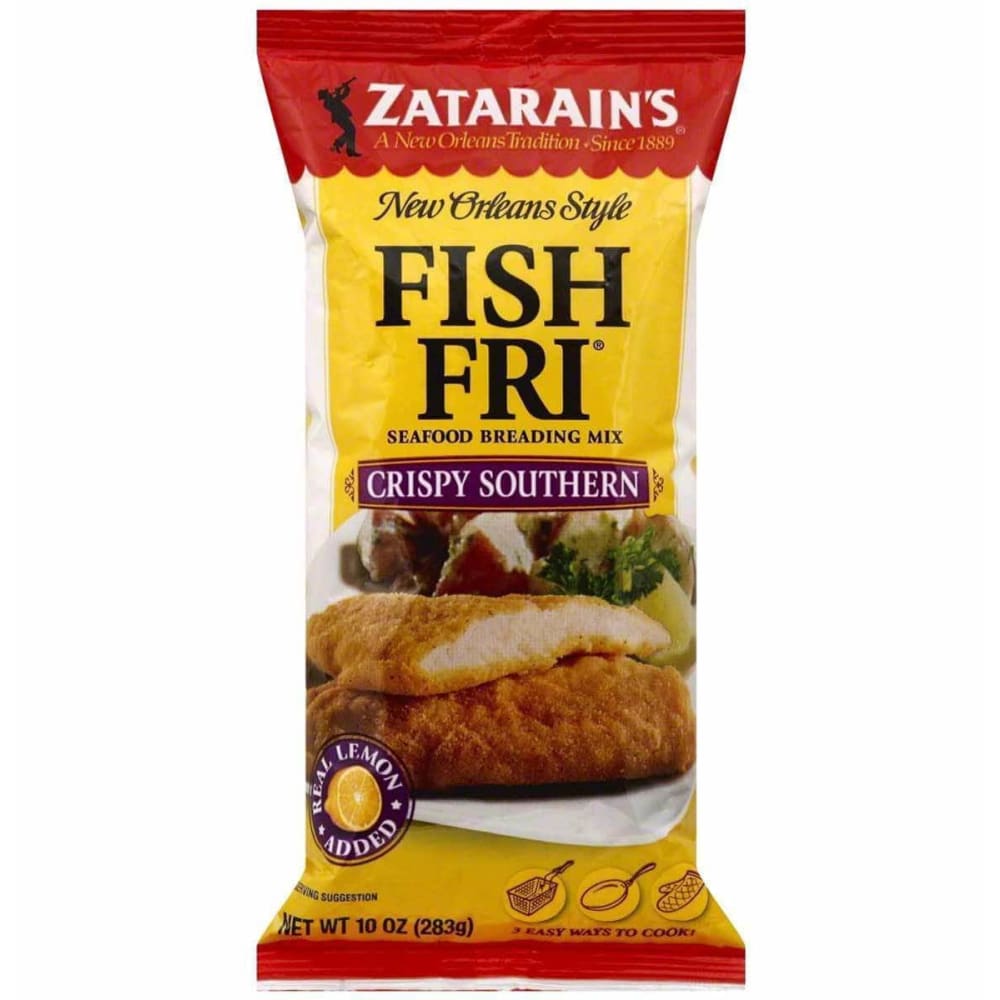 Zatarains Zatarains Seasoning Fish Fri Crispy Polybag, 10 oz