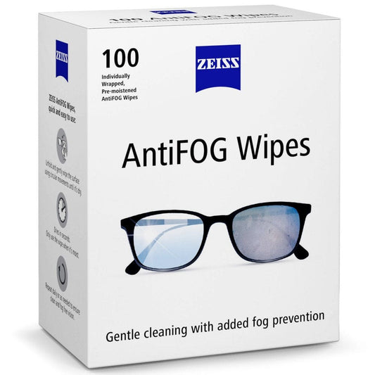 ZEISS Anti-Fog Wipes (100 ct.) - Eyeglass Accessories - ZEISS Anti-Fog