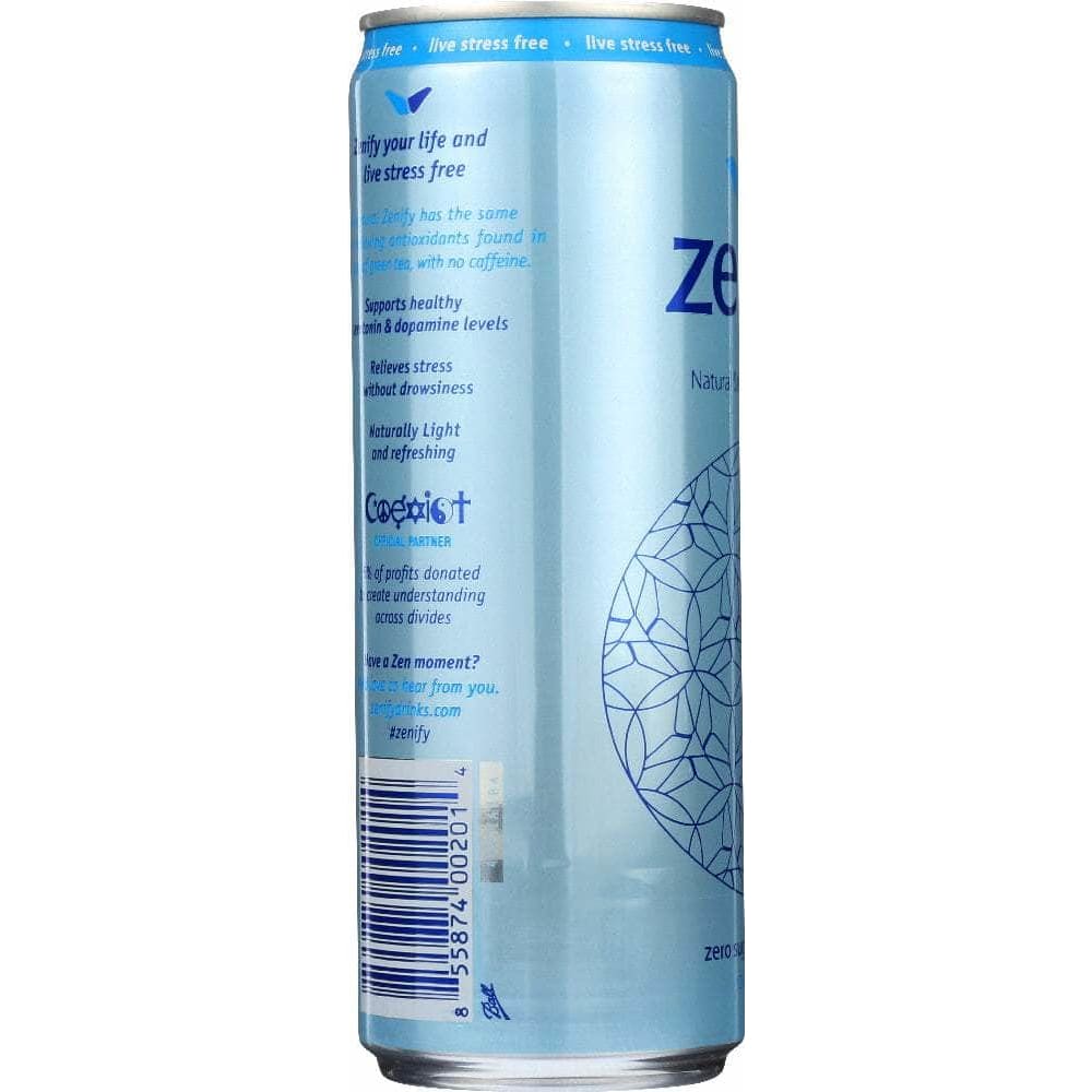 Zenify Zenify Stress Relief Drink Natural, 12 oz
