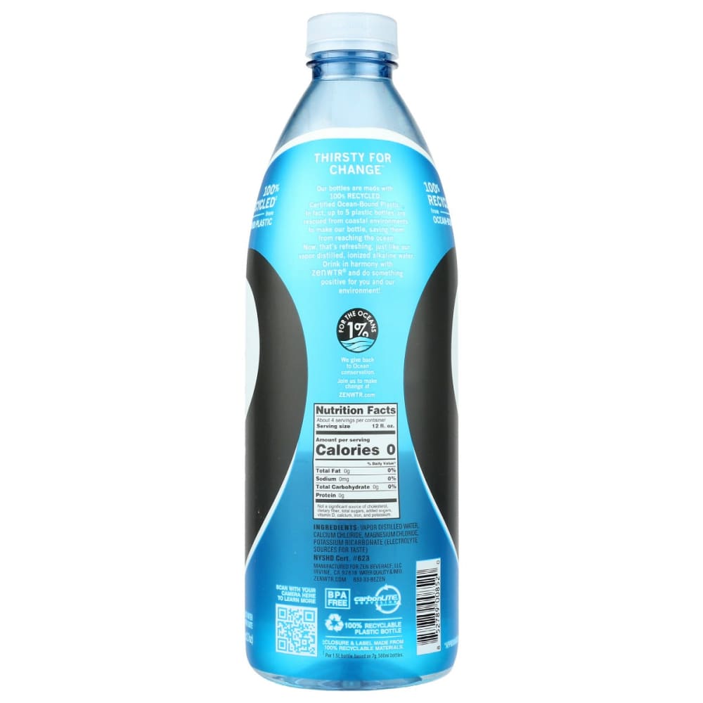 ZENWTR: Alkaline Water 50.7 fo - Grocery > Beverages > Water - ZENWTR