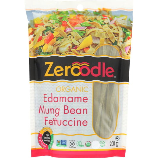 ZEROODLE: Pasta Fetucine Mung Bean 7 oz (Pack of 5) - Meal Ingredients > Noodles & Pasta - ZEROODLE