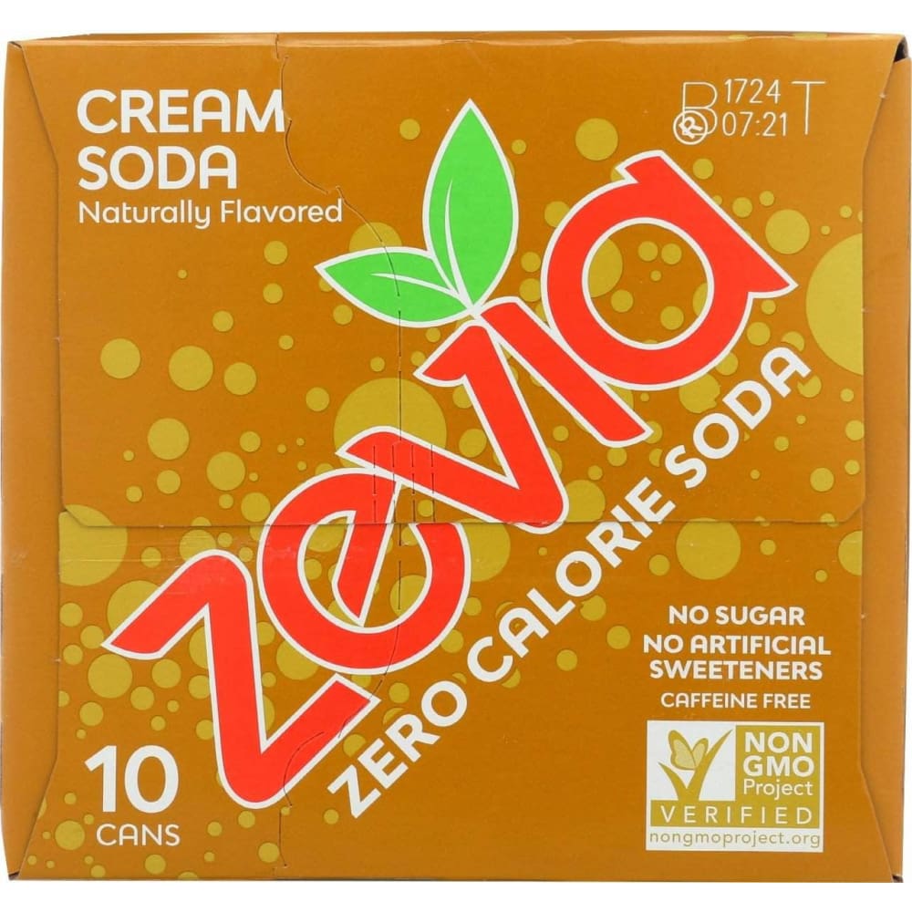 ZEVIA Zevia Cream Soda 10Pack, 120 Fo
