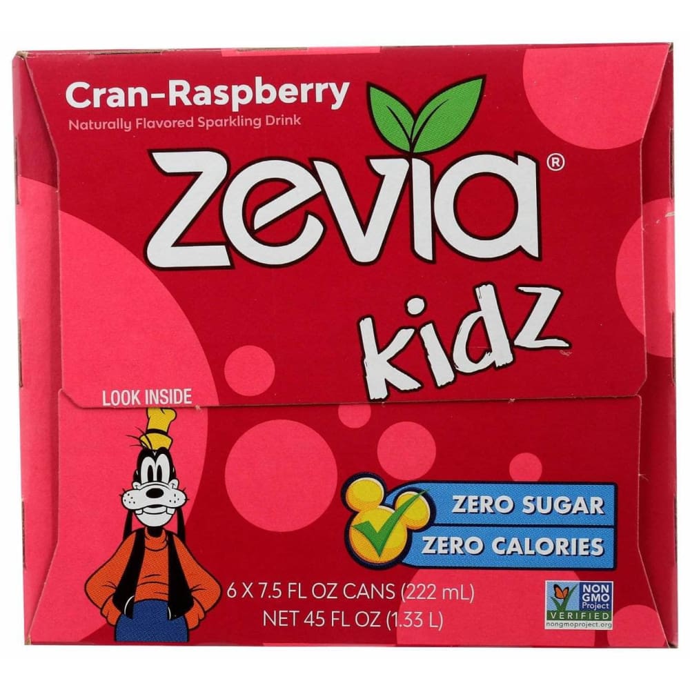 ZEVIA Zevia Kidz Cran Raspberry 6Pack, 45 Fo
