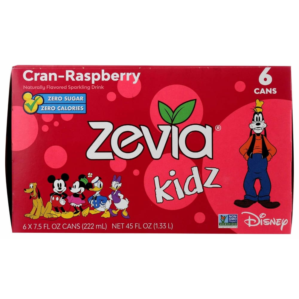 ZEVIA Zevia Kidz Cran Raspberry 6Pack, 45 Fo