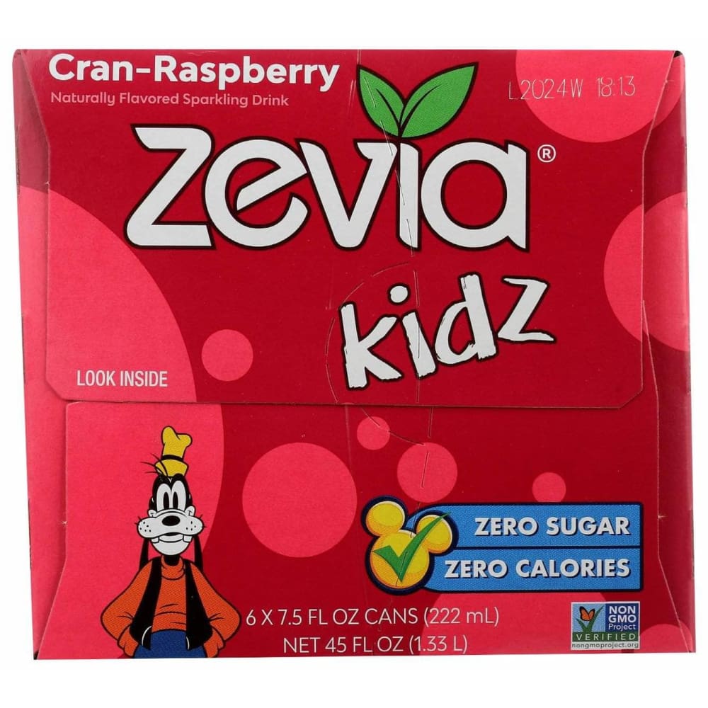 ZEVIA Zevia Kidz Cran Raspberry 6Pack, 45 Fo