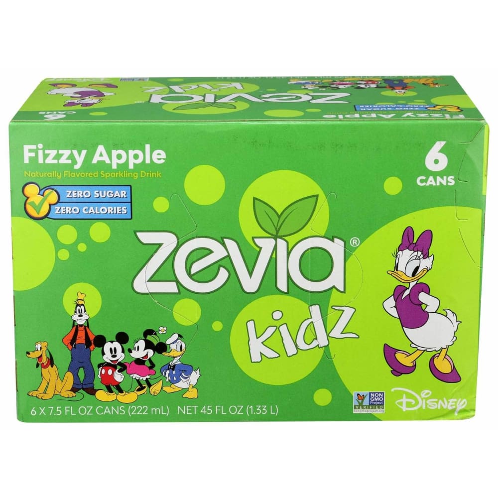 ZEVIA Zevia Kidz Fizzy Apple 6Pack, 45 Fo